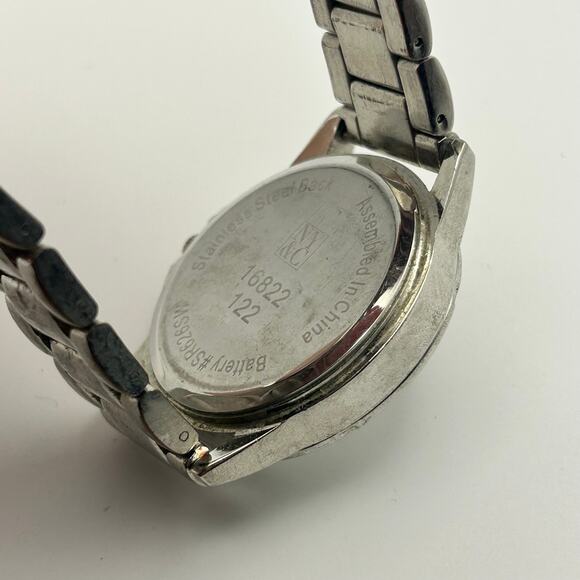 NY&C Silver-tone Stainless Steel Women’s Quartz Watch Working New Battery main image 7
